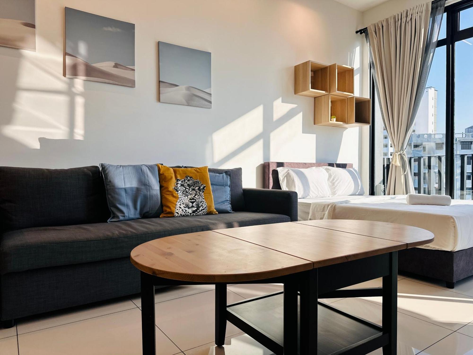 New Georgetown Instagramable 2Br Homestay For 10Pax 无敌美景两房民宿 Beacon Executive Suite Zewnętrze zdjęcie