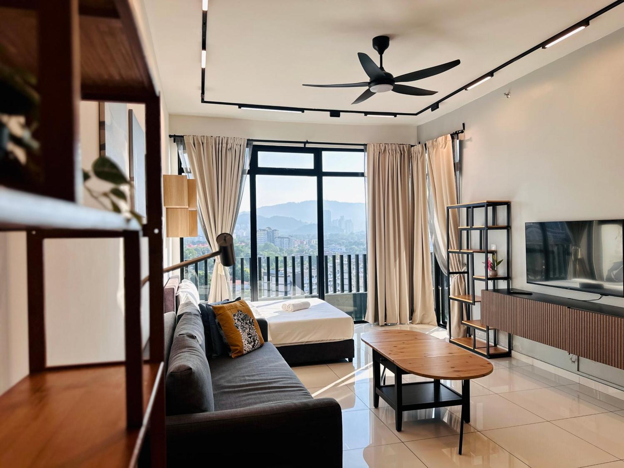 New Georgetown Instagramable 2Br Homestay For 10Pax 无敌美景两房民宿 Beacon Executive Suite Zewnętrze zdjęcie