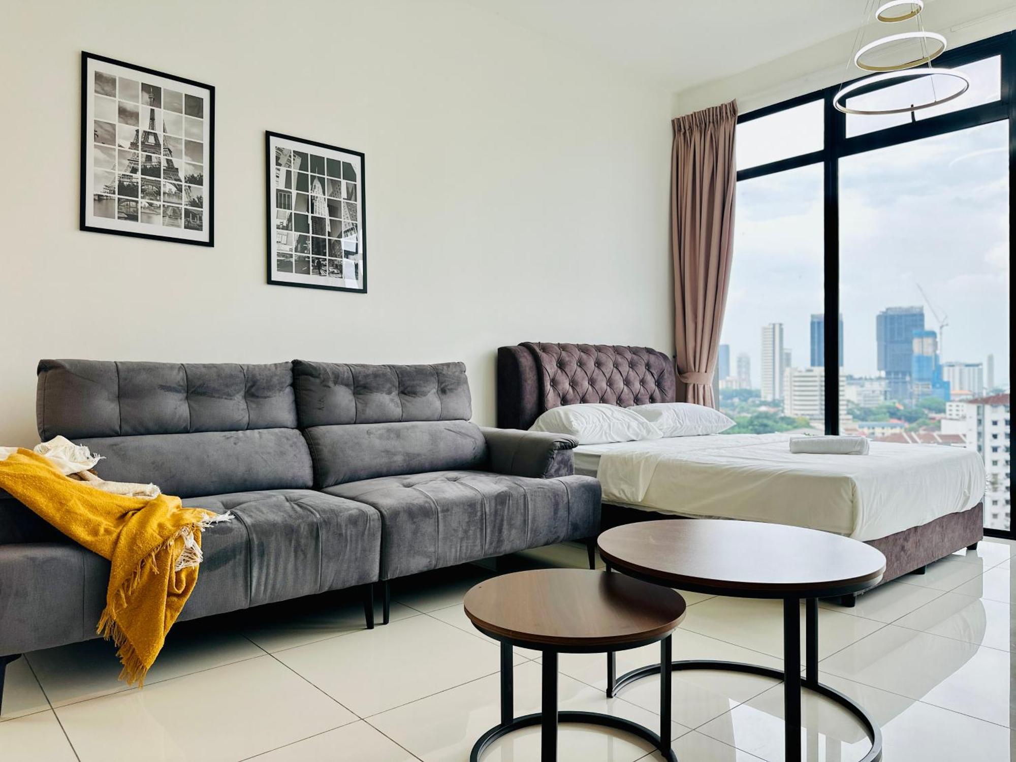 New Georgetown Instagramable 2Br Homestay For 10Pax 无敌美景两房民宿 Beacon Executive Suite Zewnętrze zdjęcie
