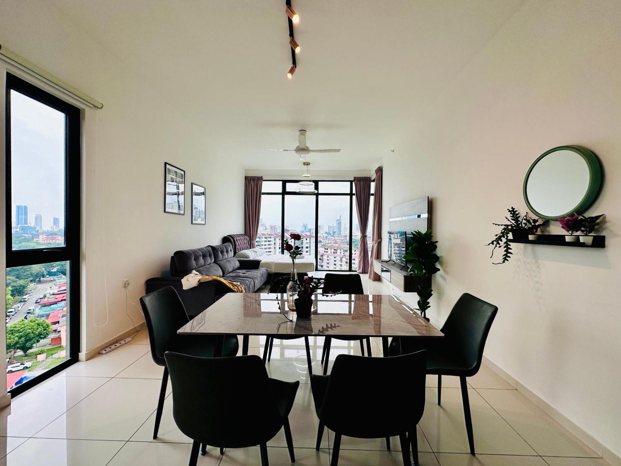 New Georgetown Instagramable 2Br Homestay For 10Pax 无敌美景两房民宿 Beacon Executive Suite Zewnętrze zdjęcie